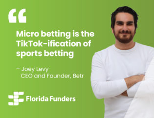 Joey Levy of Betr talks about micro-bettting